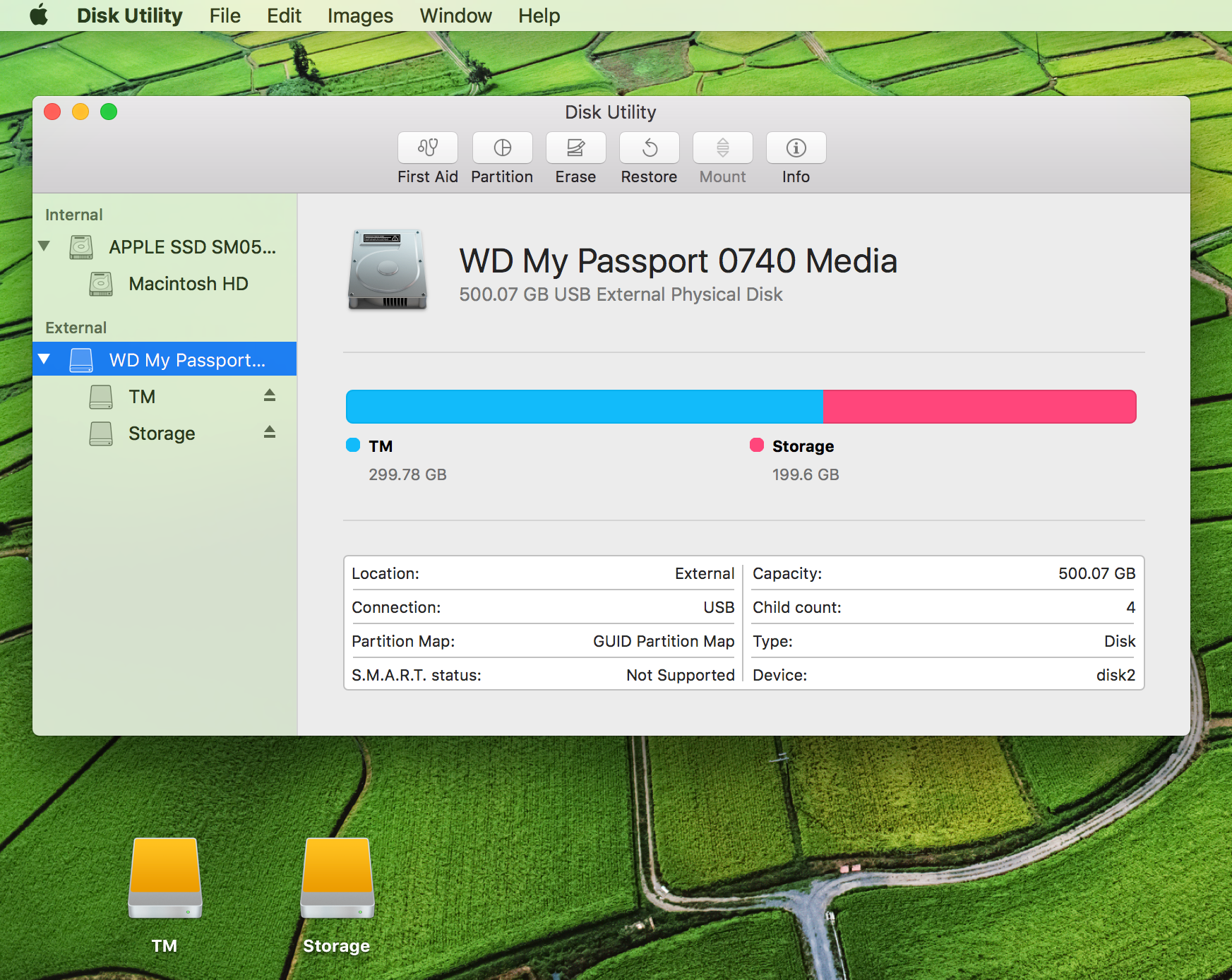 partition usb drive for mac